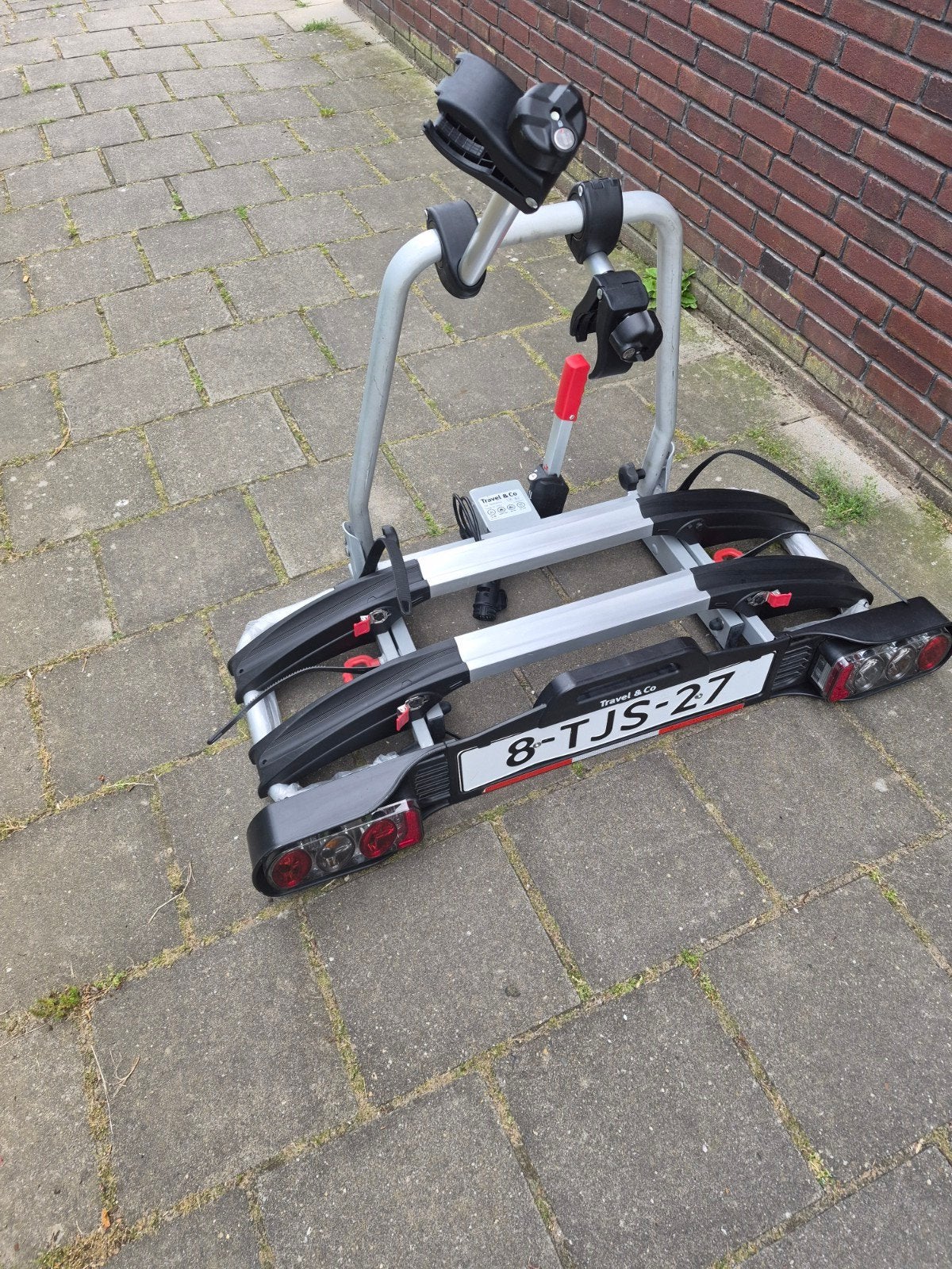 Travel & Co Trekhaak fietsendrager type 2, Auto diversen, Gebruikt, Ophalen of Verzenden, 2 fietsen, Trekhaakdrager