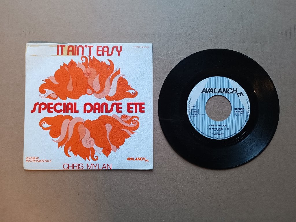 Single: Chris Mylan - It Ain't Easy (1972), Ophalen, Gebruikt, 7 inch, Pop