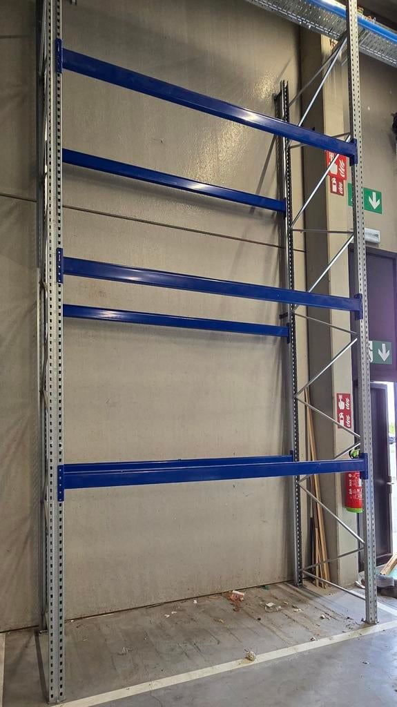 Palletstelling BITO ca. 80m. Staanders tot 6m, liggers 2.7m., Ophalen, Zo goed als nieuw