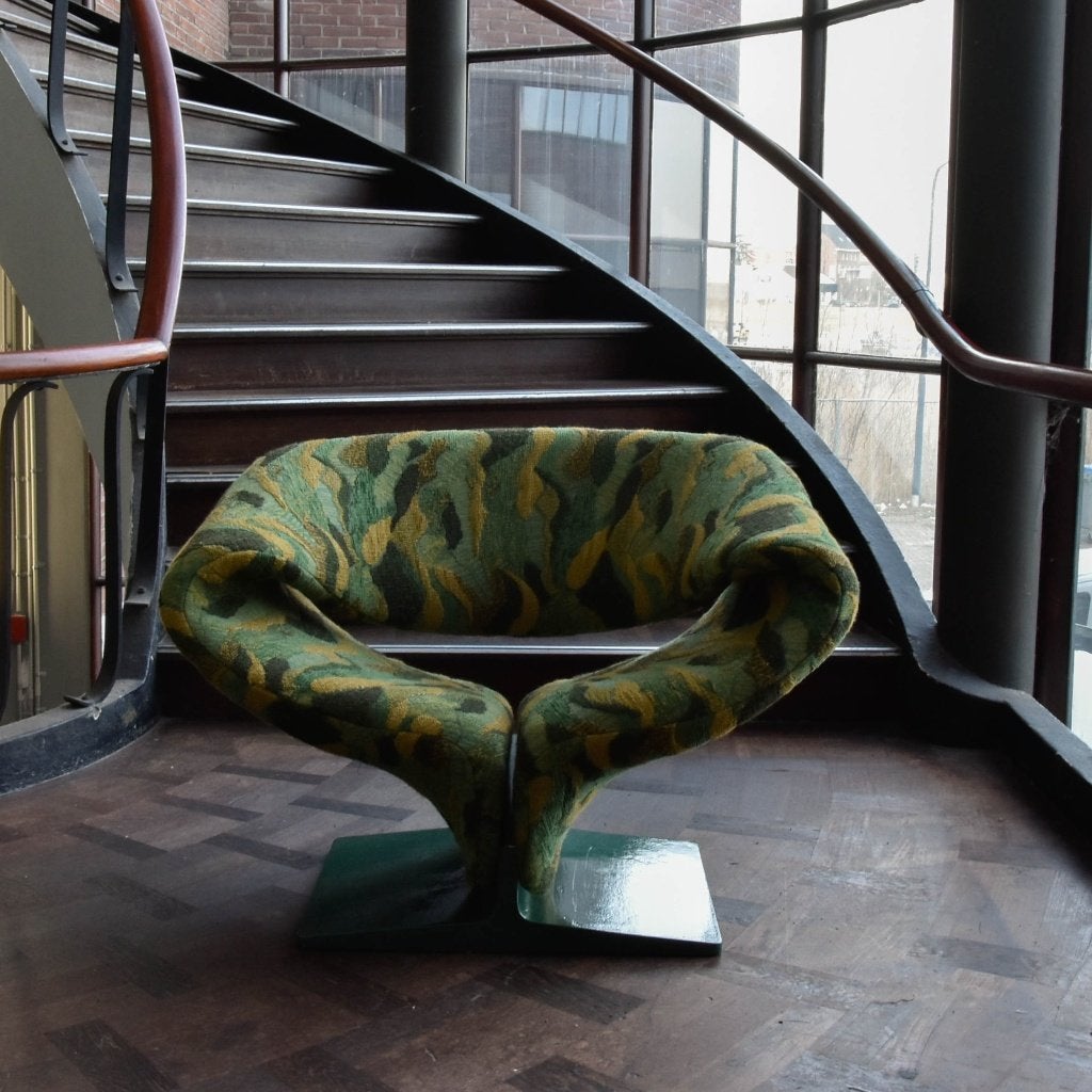 Artifort Ribbon Fauteuil, Memphis design, -, -, 75 tot 100 cm