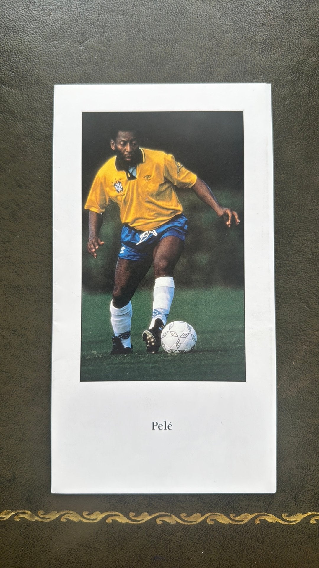 Pelé folder van Umbro, Ophalen of Verzenden, Zo goed als nieuw, Boek of Tijdschrift
