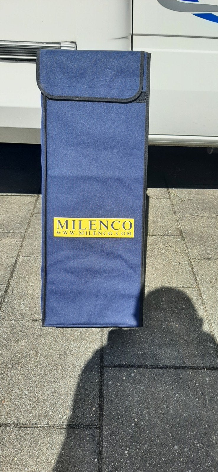 Camper oprijblokken, Ophalen