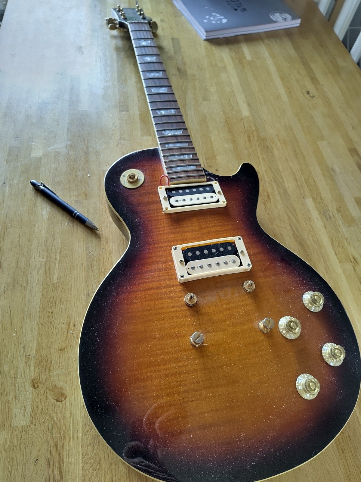 Richwood Les Paul RE-125 (heeft wat werk nodig), Ophalen, Gebruikt, Elektrische gitaar