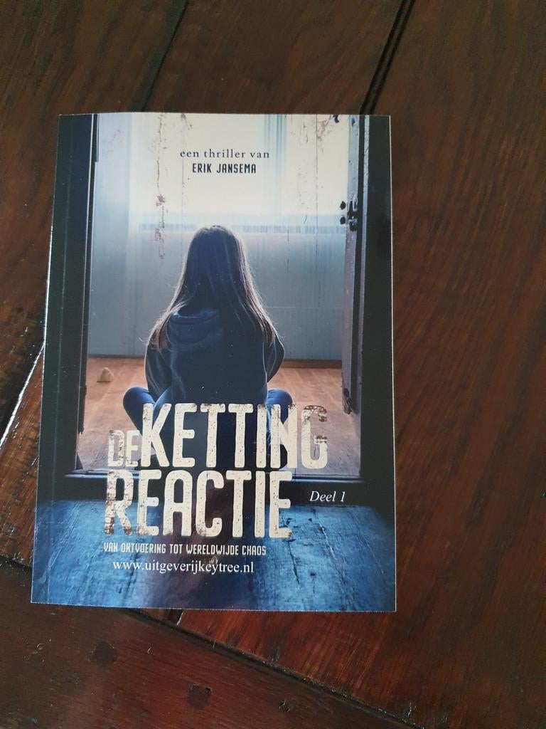 De Kettingreactie - Erik Jansema (Thriller, Deel 1), Ophalen of Verzenden, Zo goed als nieuw, Erik Jansema, Nederland