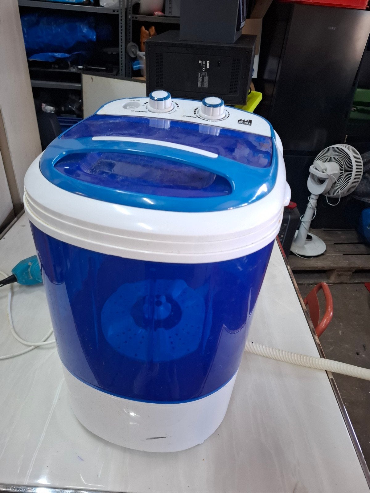 Compacte mini wasmachine - ideaal voor kleine ruimtes, Ophalen, Wasmachine, Gebruikt, Mini