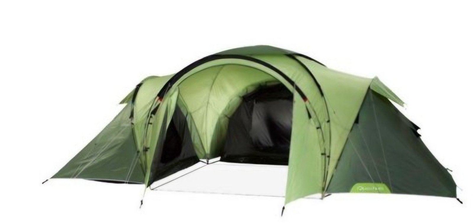 Grote groene 6-persoons tent Decathlon Quechua T6.3, Ophalen, Zo goed als nieuw, Tot en met 6