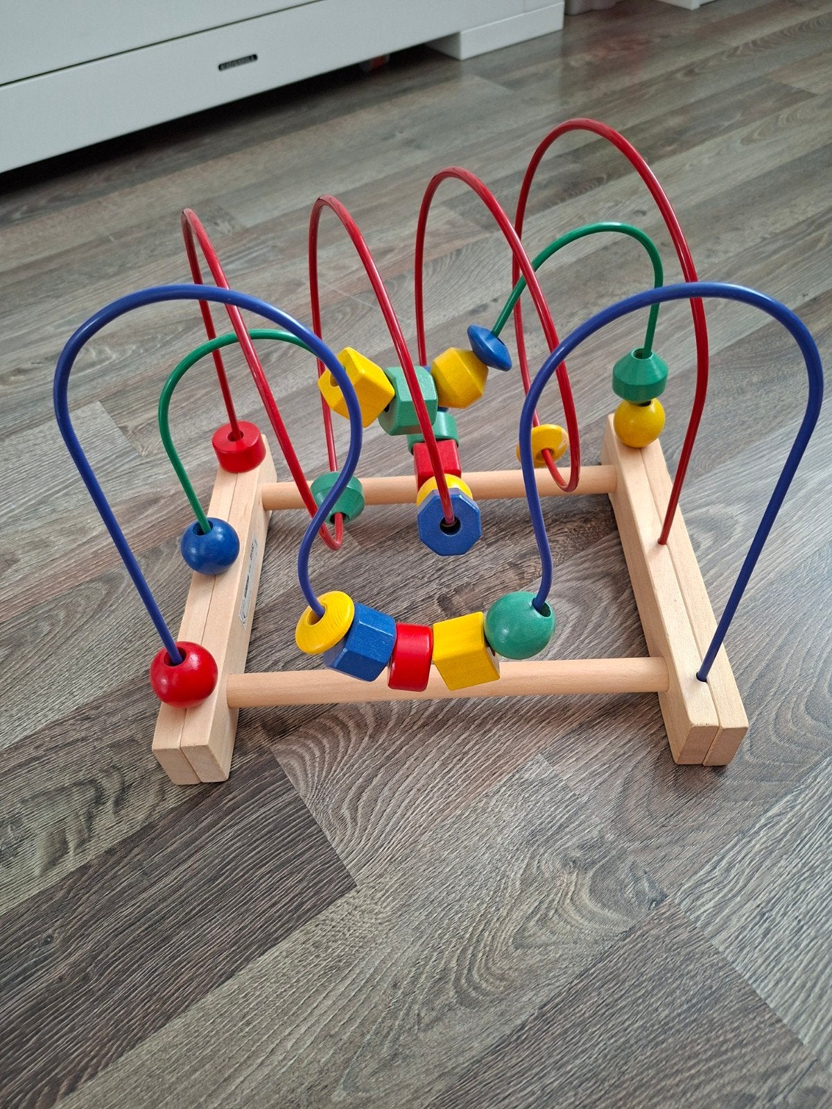 ikea kralenspiraal, Kinderen en Baby's, Speelgoed | Houten speelgoed, Ophalen, Zo goed als nieuw
