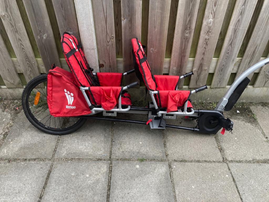 Weehoo Twin Aanhangfiets - Dubbel Plezier voor Kinderen, Fietsen en Brommers, Fietsaccessoires | Aanhangers en Karren, Ophalen