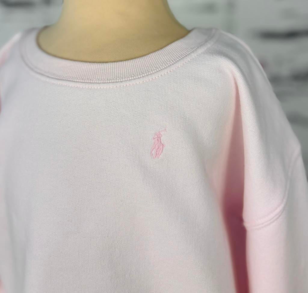 Ralph Lauren roze ballerina stijl sweater maat 6X, Trui of Vest, Zo goed als nieuw, Ralph Lauren, Ralph Lauren EU