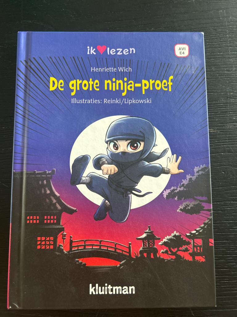 De grote ninja-proef - Henriette Wich (AVI E4), Ophalen, Zo goed als nieuw, Fictie algemeen