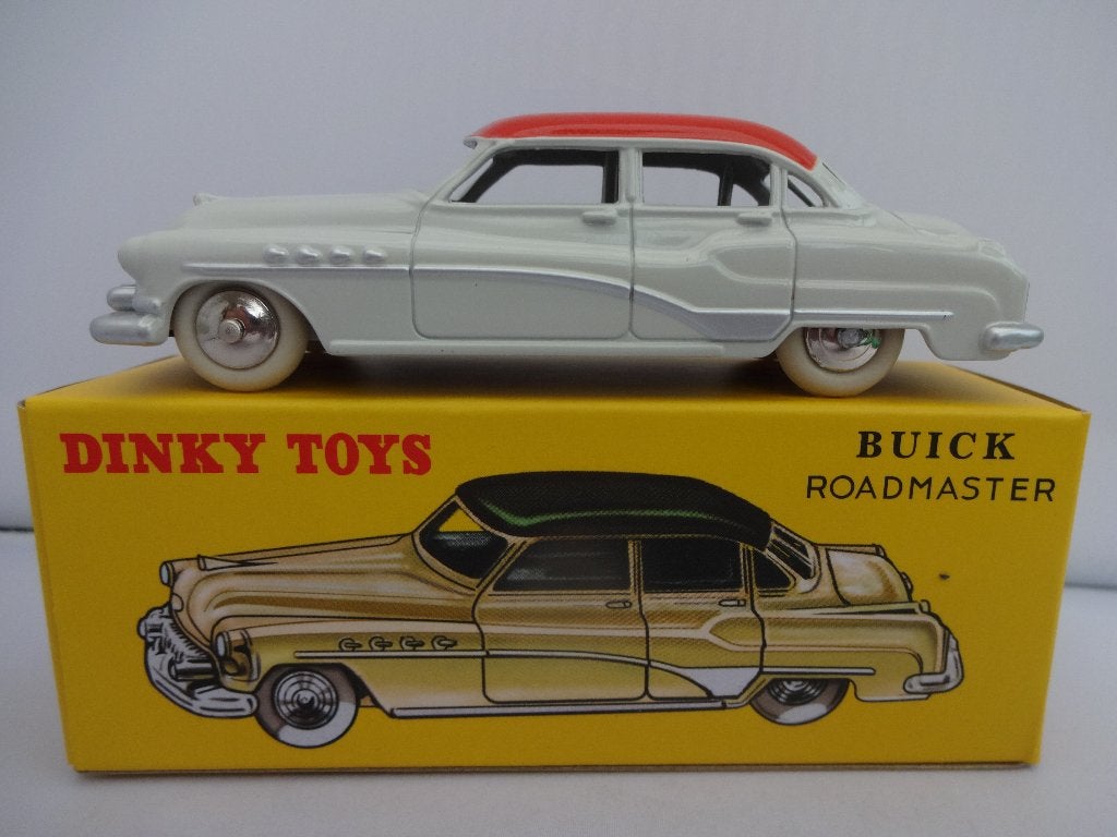 Buick Roadmaster Wit/Rood nr: 24V van Dinky Toys schaal 1:43, Ophalen of Verzenden, Nieuw, Auto, Dinky Toys