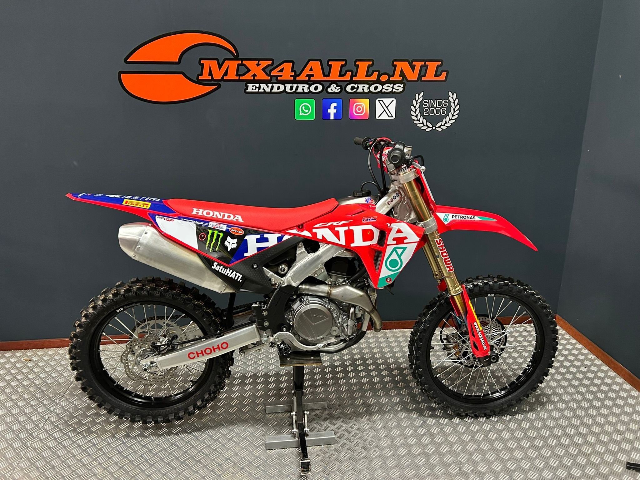 Honda CRF 450 2026 Nieuw ! Buxur Suspension € 1.250 ! HRC, Motoren, Motoren | Honda, Bedrijf, Crossmotor, 450 cc