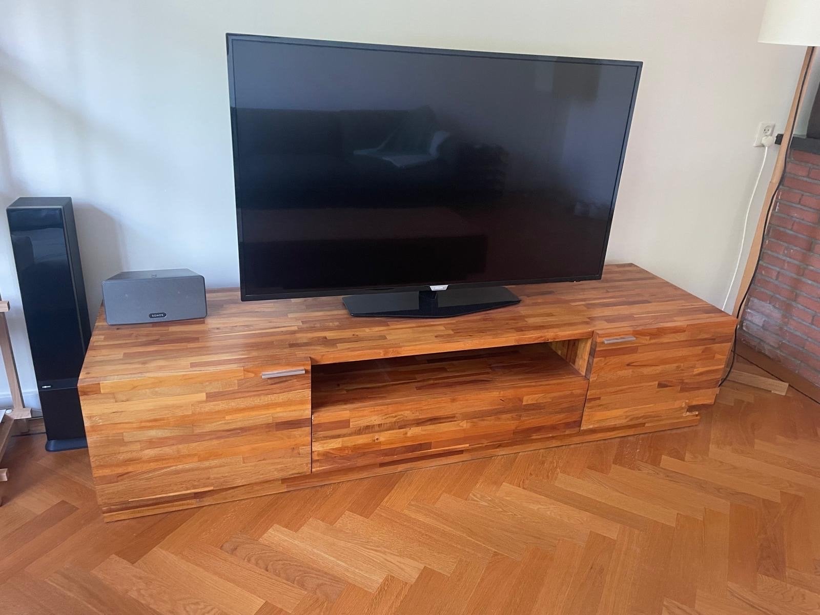 Don Design TV-meubel van massief hout, Ophalen, Gebruikt, 200 cm of meer, Minder dan 100 cm