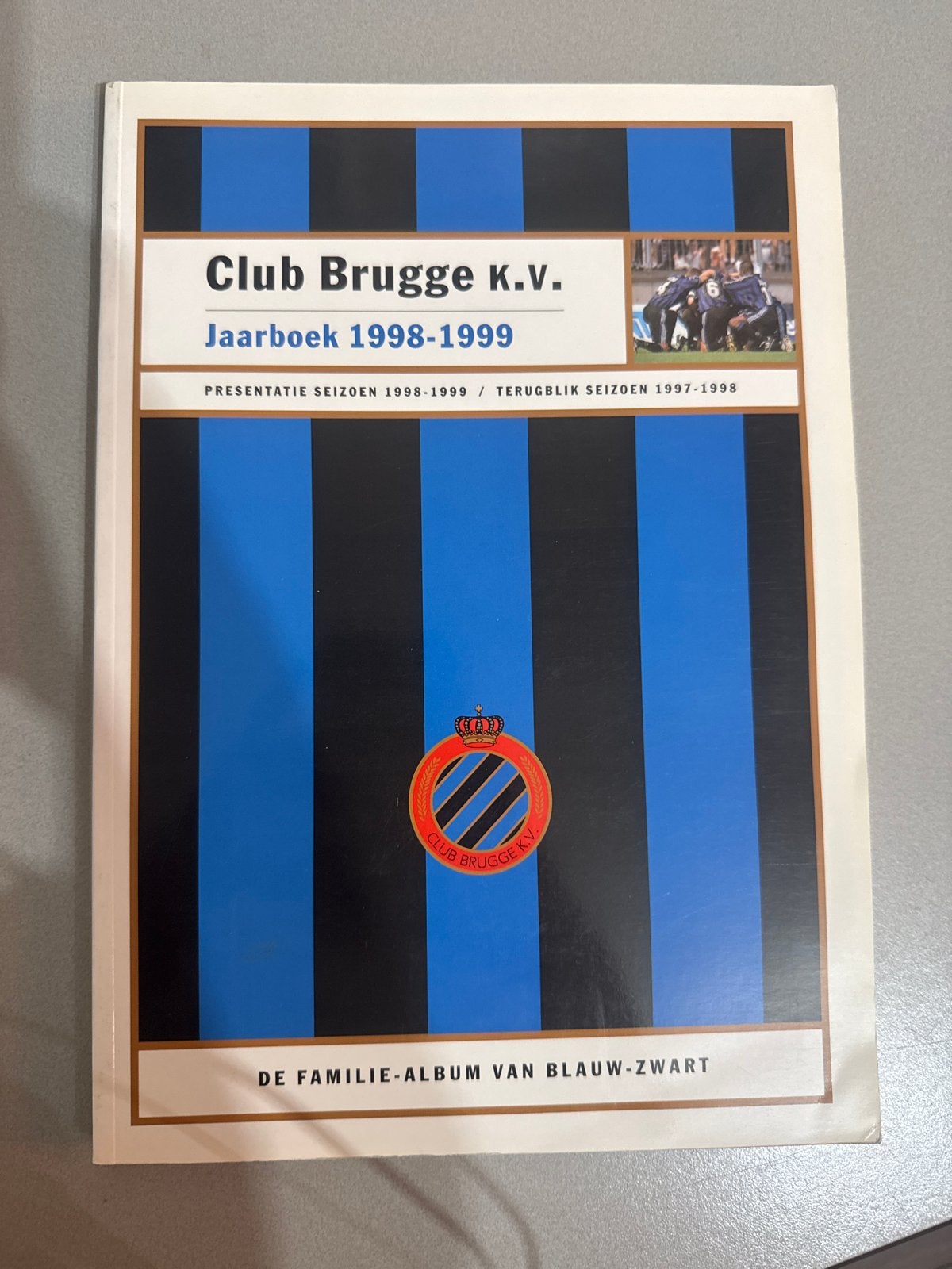 Club Brugge K.V. Jaarboek 1998-1999, Ophalen of Verzenden, Zo goed als nieuw, Balsport