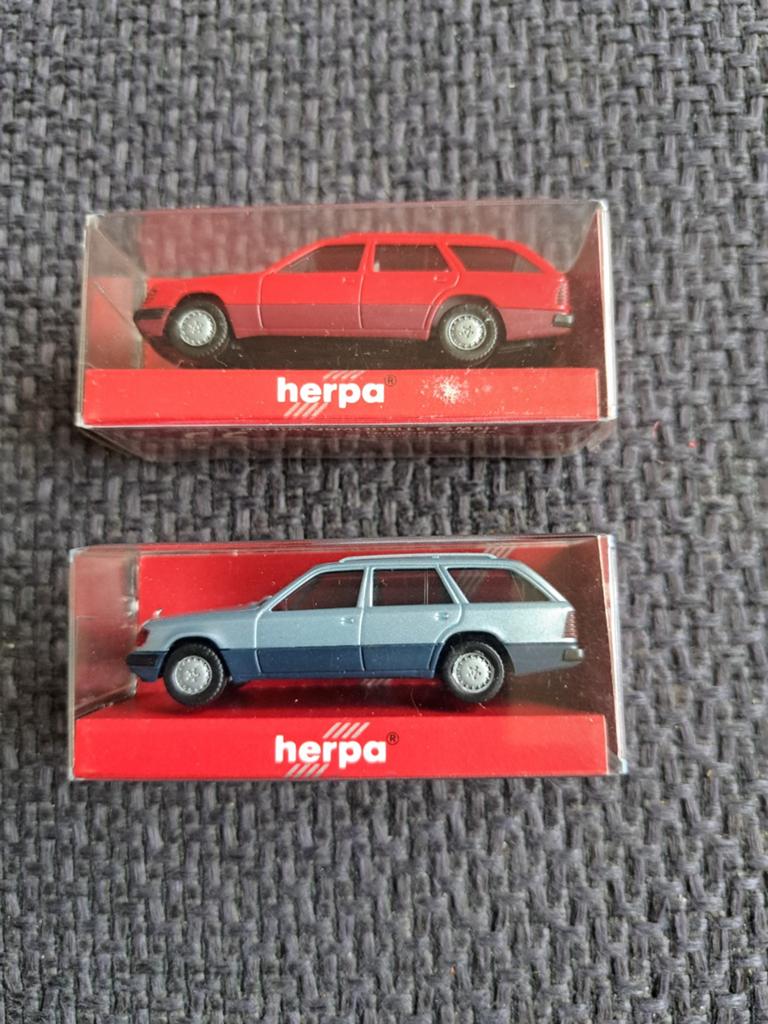 Herpa model mercedes 300 te 2x, Auto, Germany, Zo goed als nieuw, N.b