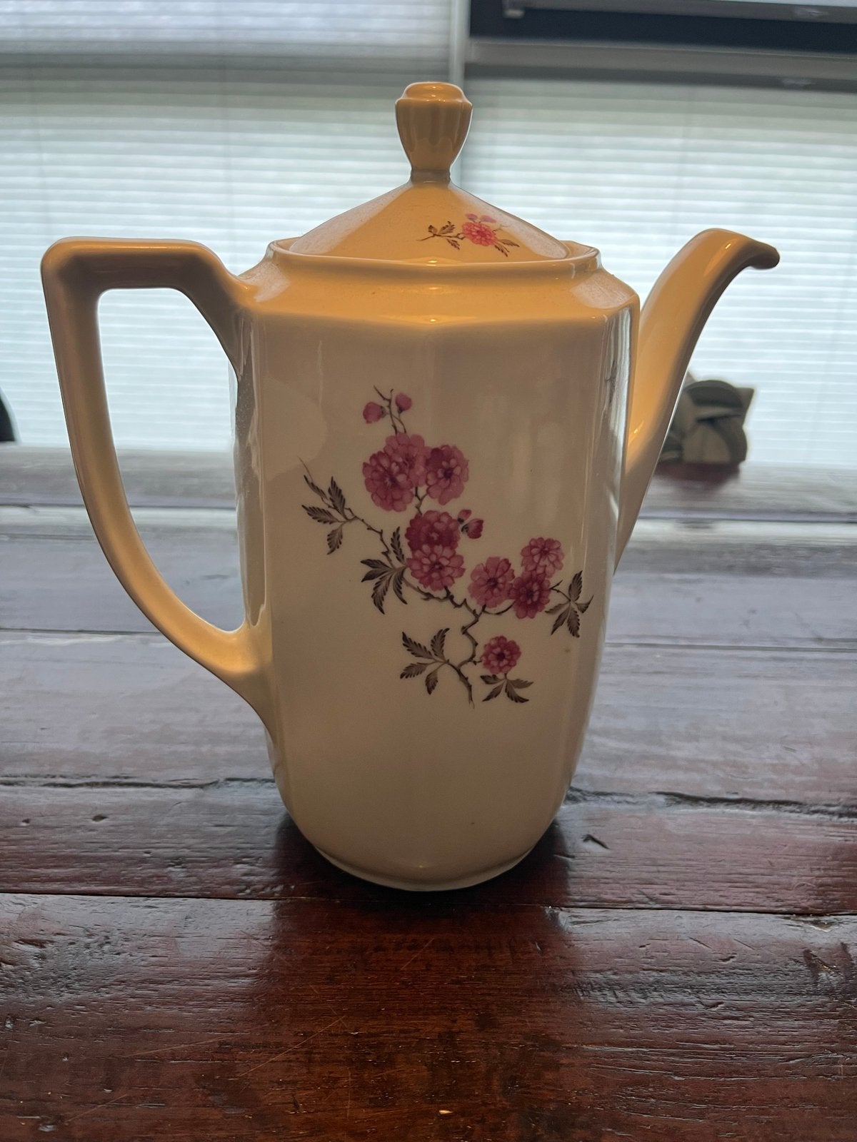 Vintage Mosa Maastricht Koffiepot met Bloemenpatroon, Ophalen of Verzenden