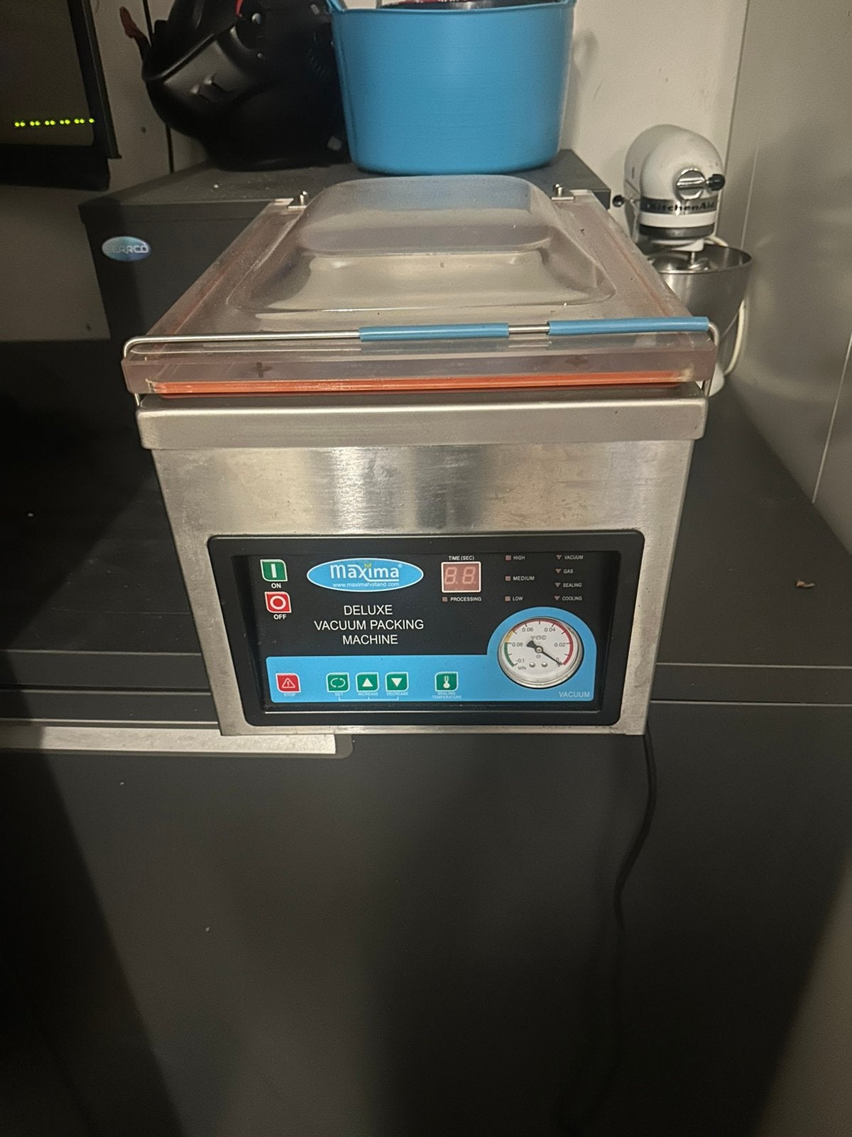 Vacuüm machine maxima tafelmodel, Zakelijke goederen, Ophalen, Koelen en Vriezen