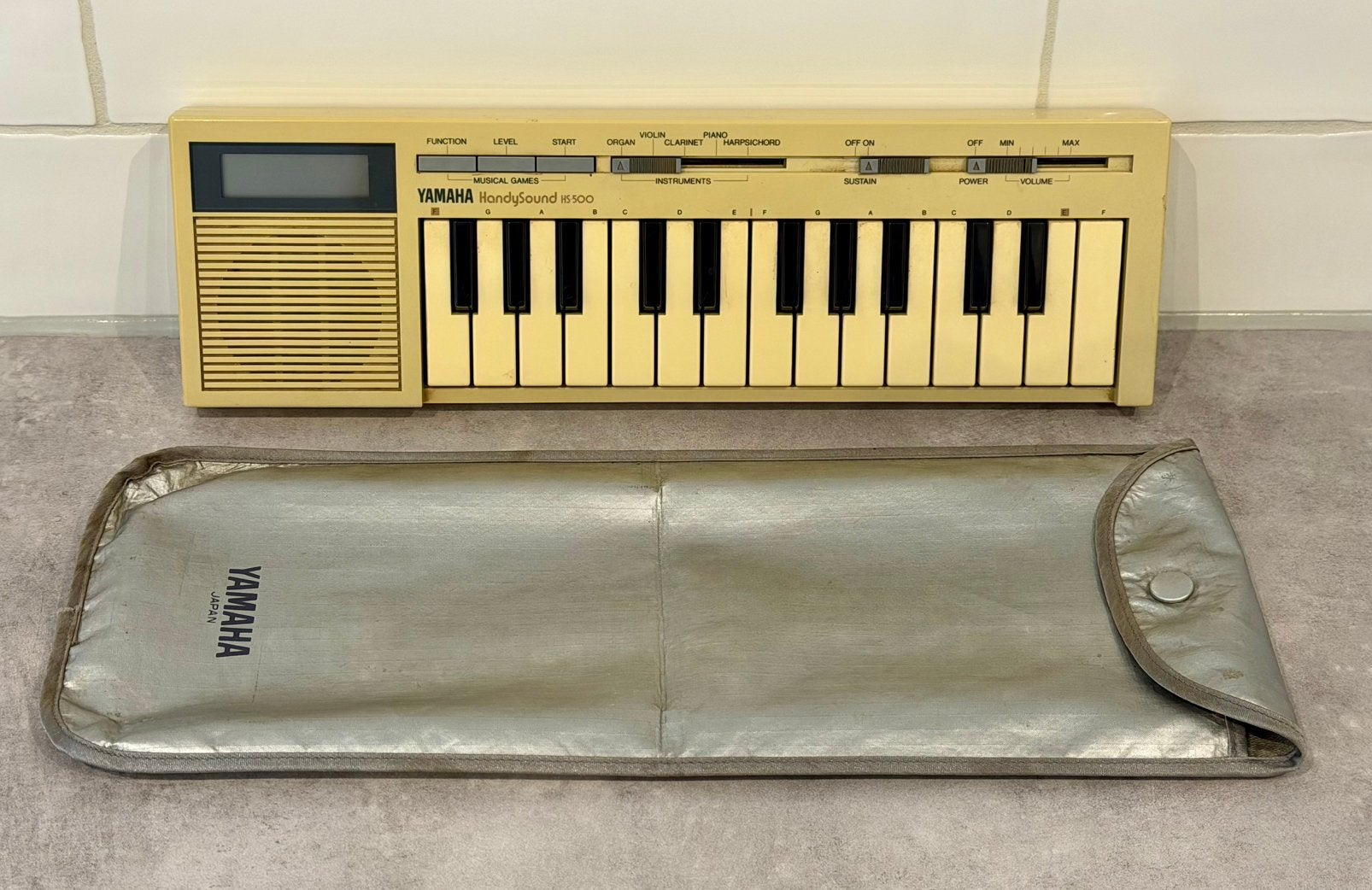 Vintage Yamaha HandySound HS-500 Keyboard, Ophalen of Verzenden, Gebruikt, Overige aantallen, Yamaha