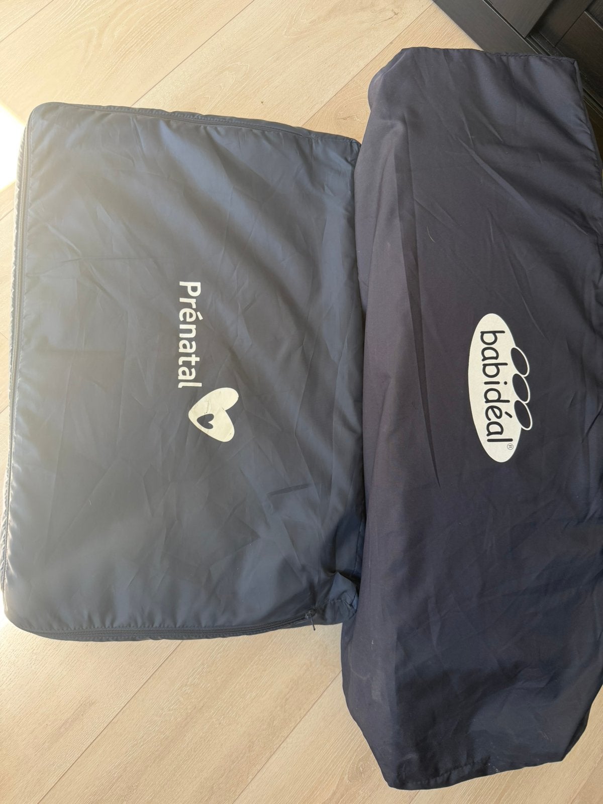 Campingbed incl. Matras, Ophalen, Zo goed als nieuw