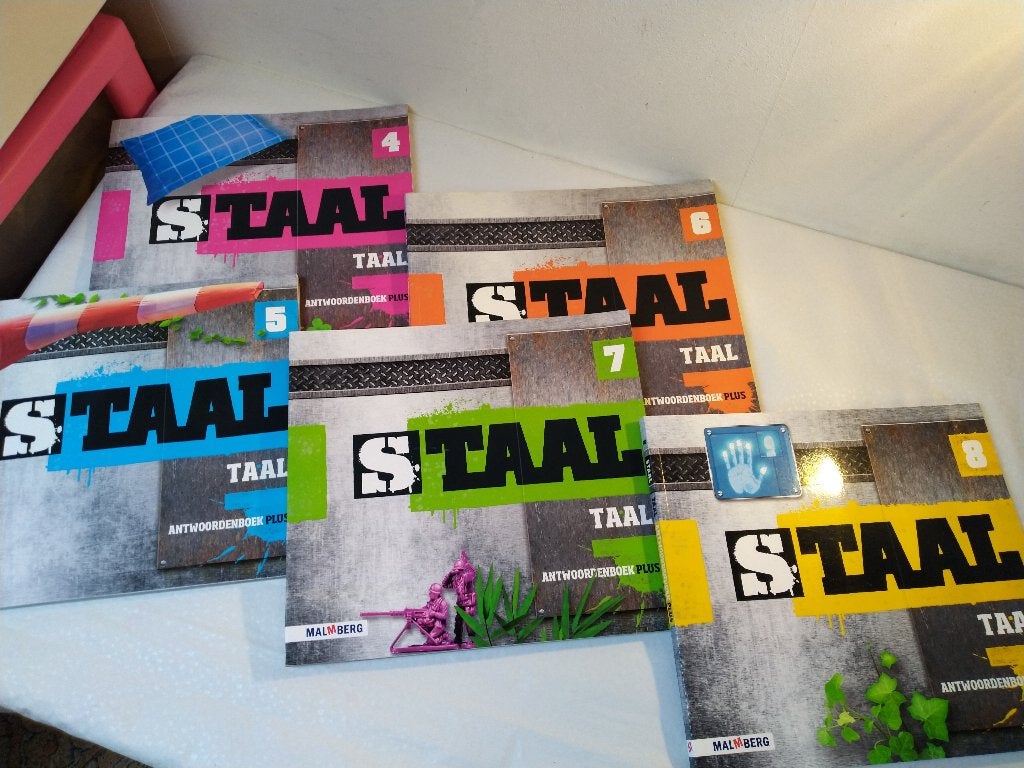 Staal Taal - Taal antwoordenboek Plus - Groep 4, 5, 6, 7, Boeken, Ophalen of Verzenden, Zo goed als nieuw, Overige niveaus, Nederlands