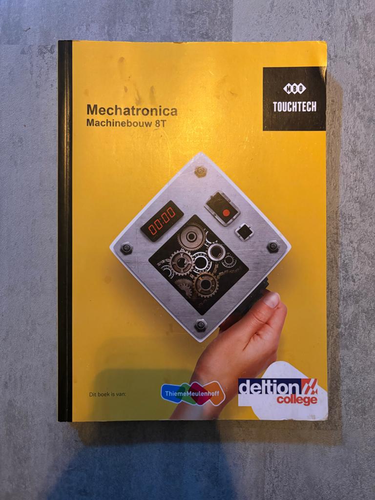 Mechatronica Machinebouw 8T - ThiemeMeulenhoff, Boeken, Schoolboeken, Ophalen of Verzenden, Gelezen, Overige niveaus, Overige vakken