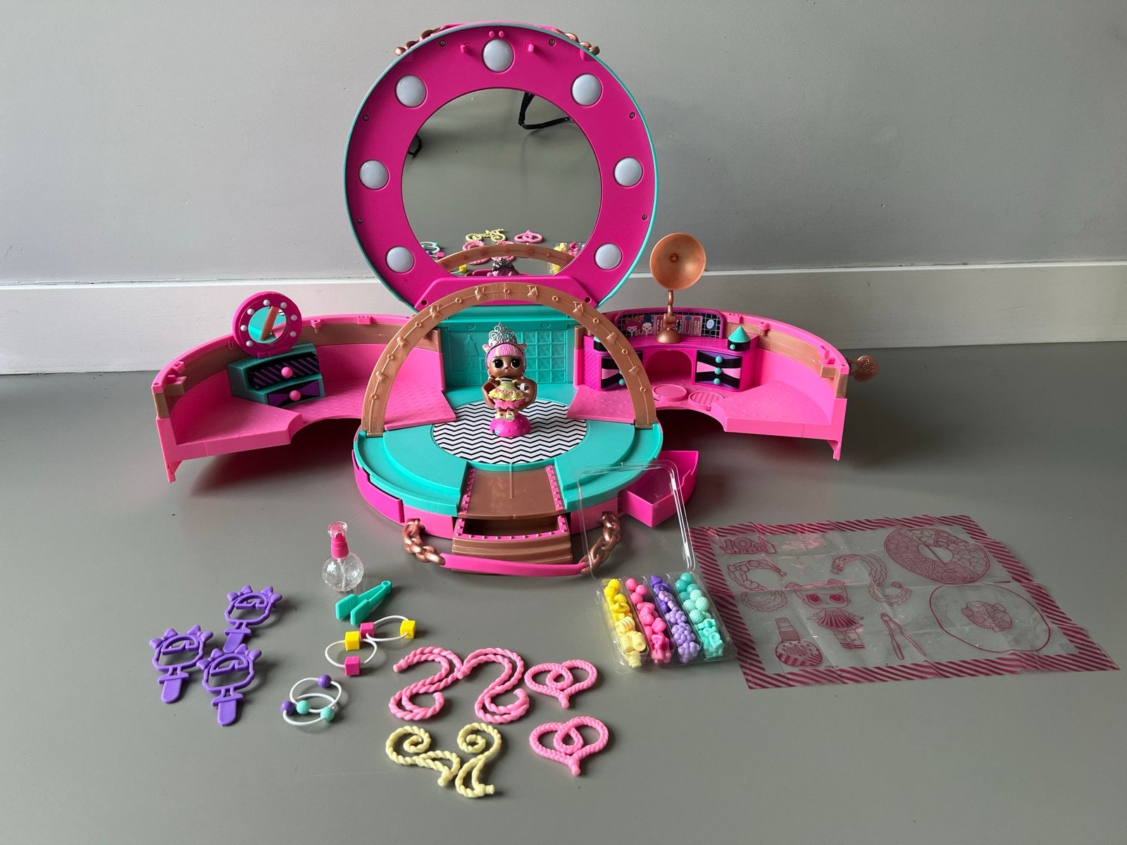 L.O.L. Surprise! Hair Beads studio met orgineke doos, Ophalen of Verzenden, Zo goed als nieuw, Overige typen