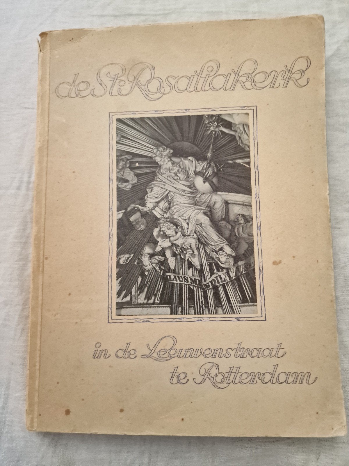 oud boekje - de Sint Rosaliakerk, Ophalen of Verzenden, 19e eeuw, Gelezen
