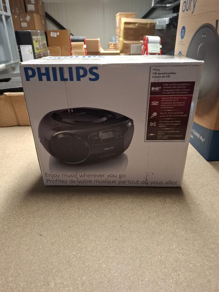 PHILIPS AZB500B - Radio/CD-Speler - Zwart | DC10574, Tussendiepen 4, 9206 AD Drachten, Nieuw, Ophalen of Verzenden, Radio