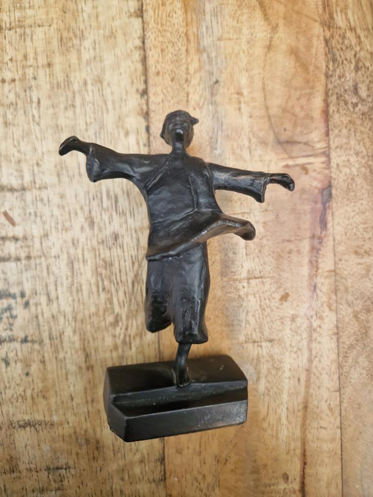 Bronzen beeldje "Dancing Girl" Corry Ammerlaan UNICEF, Ophalen of Verzenden