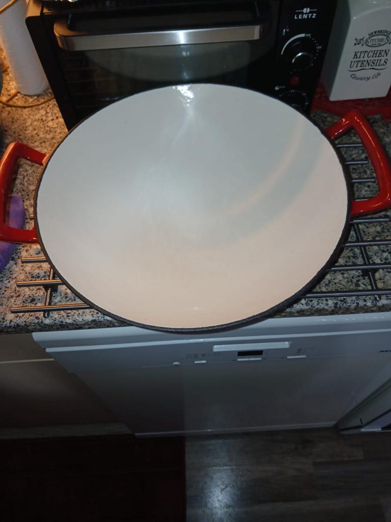 Giet ijzeren wok wadjan, Huis en Inrichting, Keuken | Potten en Pannen, Ophalen of Verzenden, Nieuw, Gietijzer, Wok