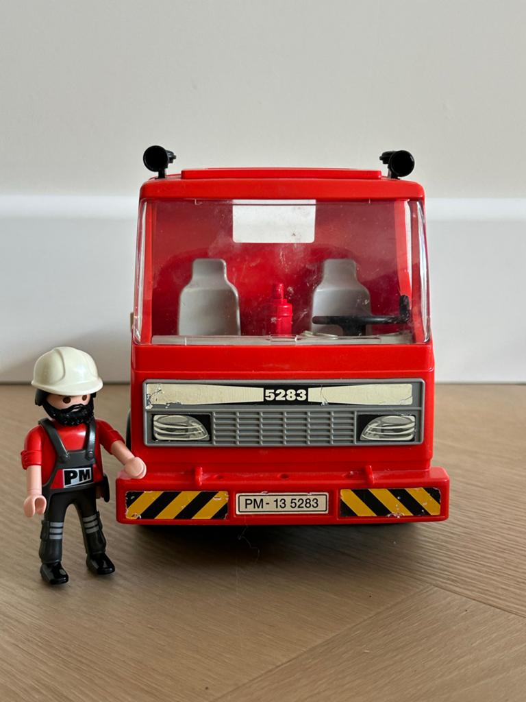 Playmobil 5283 Vrachtwagen Op Bouwerf, Ophalen of Verzenden, Zo goed als nieuw