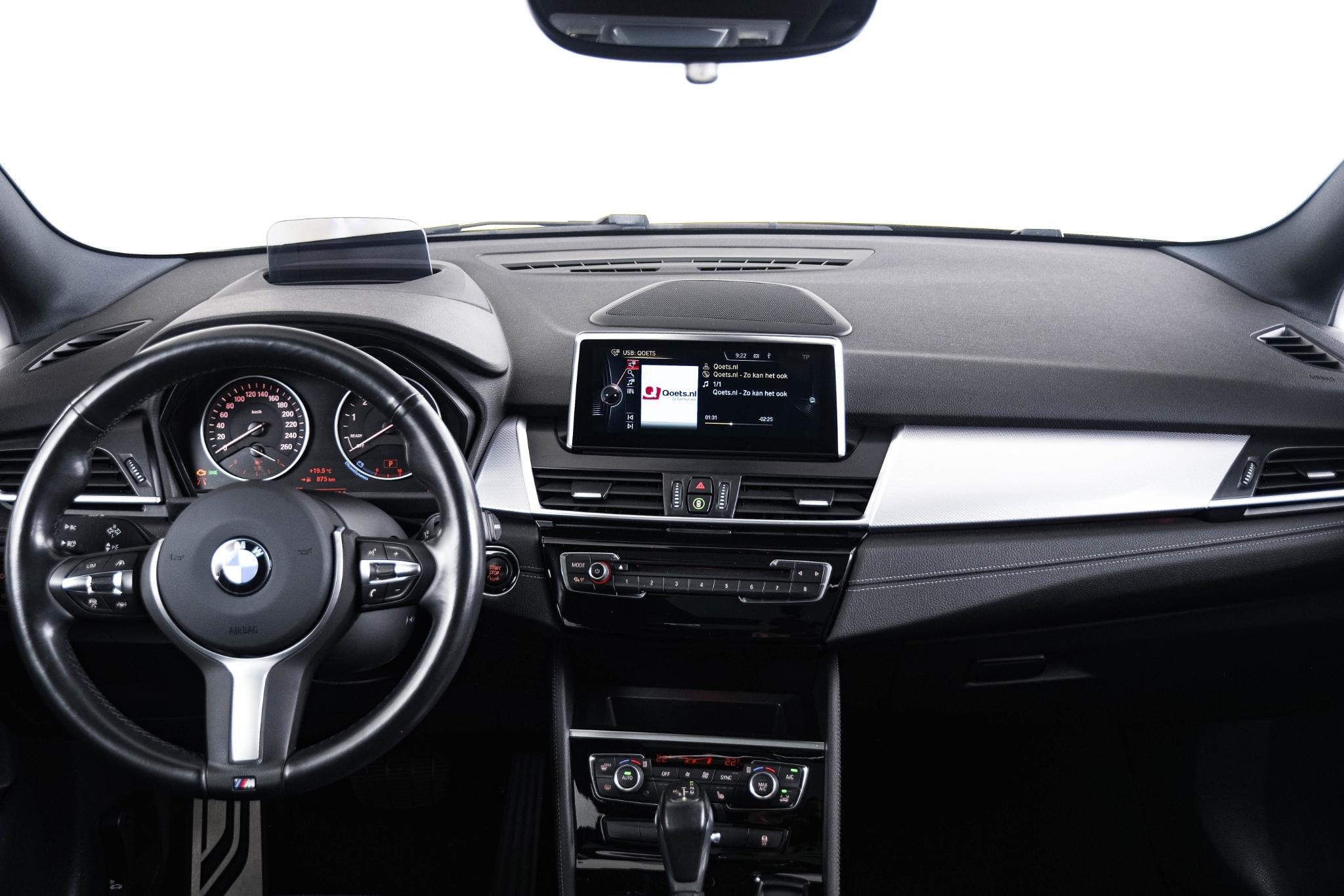 BMW 2-serie Gran Tourer 218i Centennial High Executive 7p. M, Auto's, BMW, 12 maanden, 136 pk, Gebruikt, Zwart