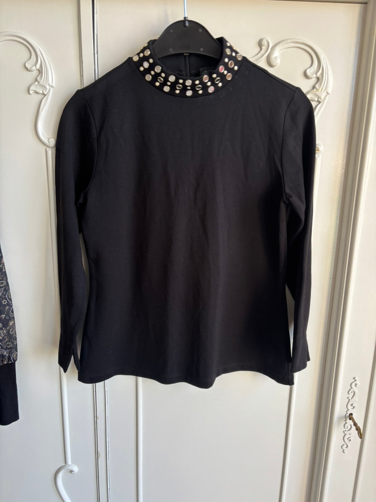 Nieuw zwart truitje S. Oliver maat 34, Ophalen of Verzenden, Nieuw, Maat 34 (XS) of kleiner, Zwart
