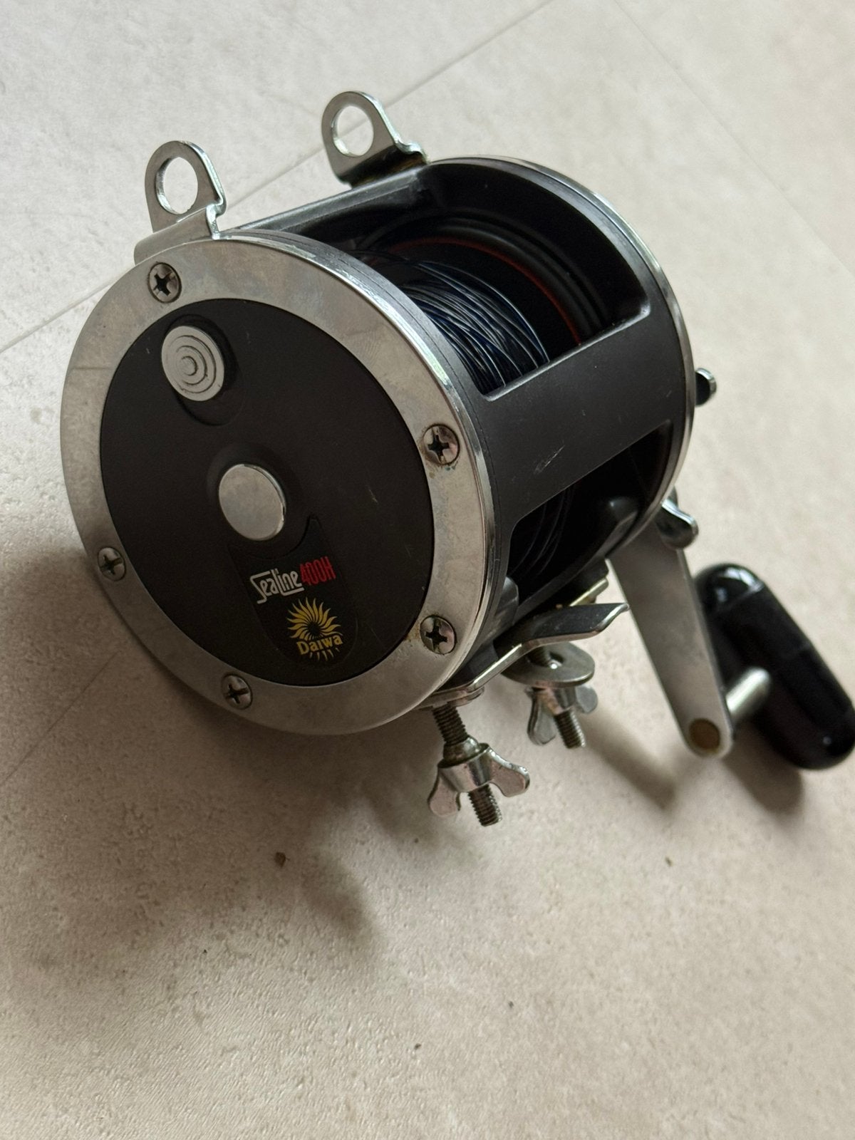 Daiwa Sealine 400H –ijzersterke Zeemolen / Trollmolen, Ophalen of Verzenden, Molen
