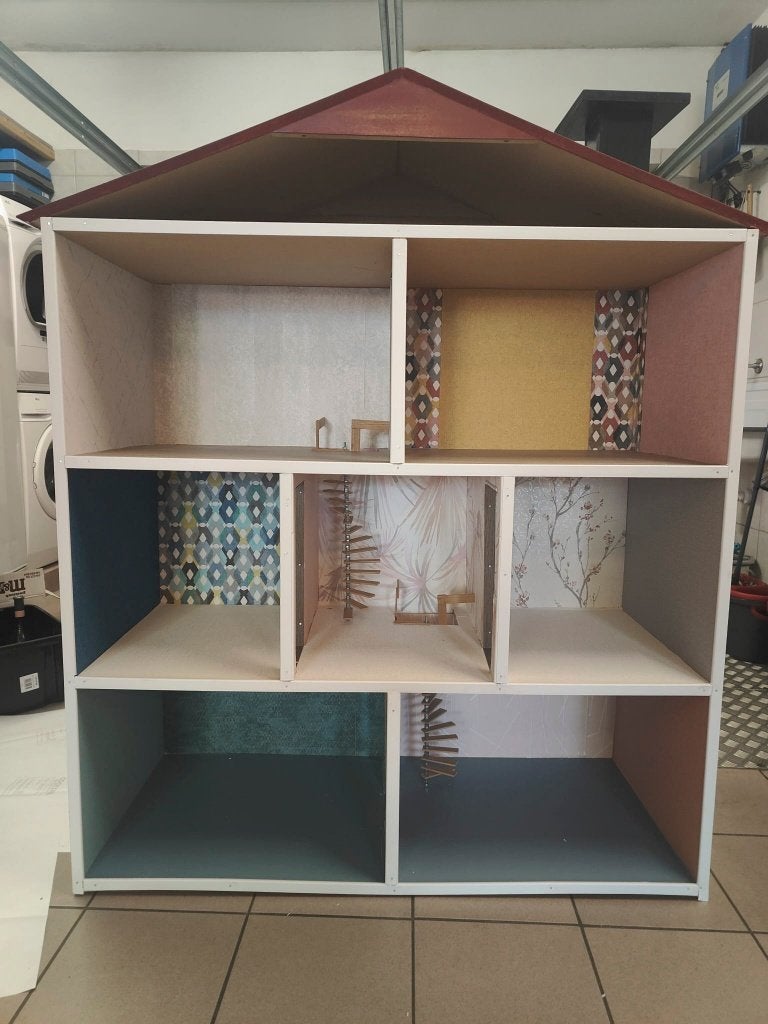 Barbie-/poppenhuis