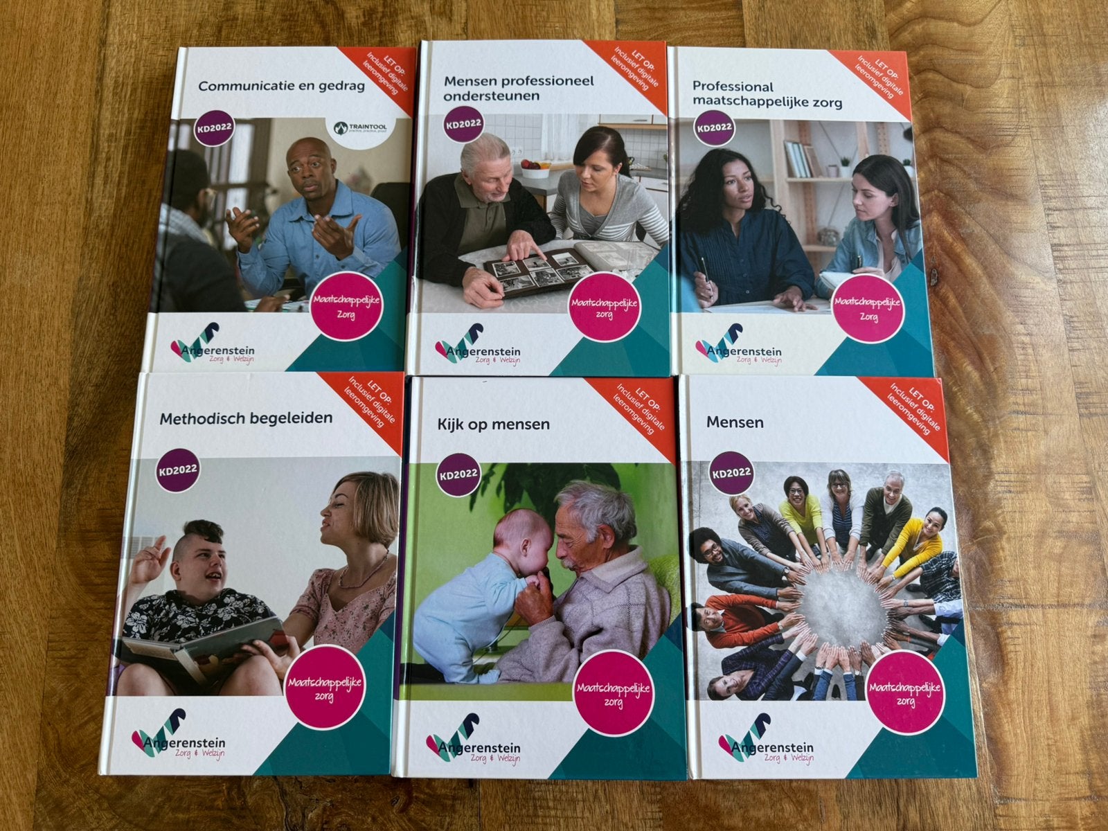 Angerenstein Zorg & Welzijn boeken, Boeken, Schoolboeken, Verzenden, Zo goed als nieuw, Overige niveaus, Nederlands