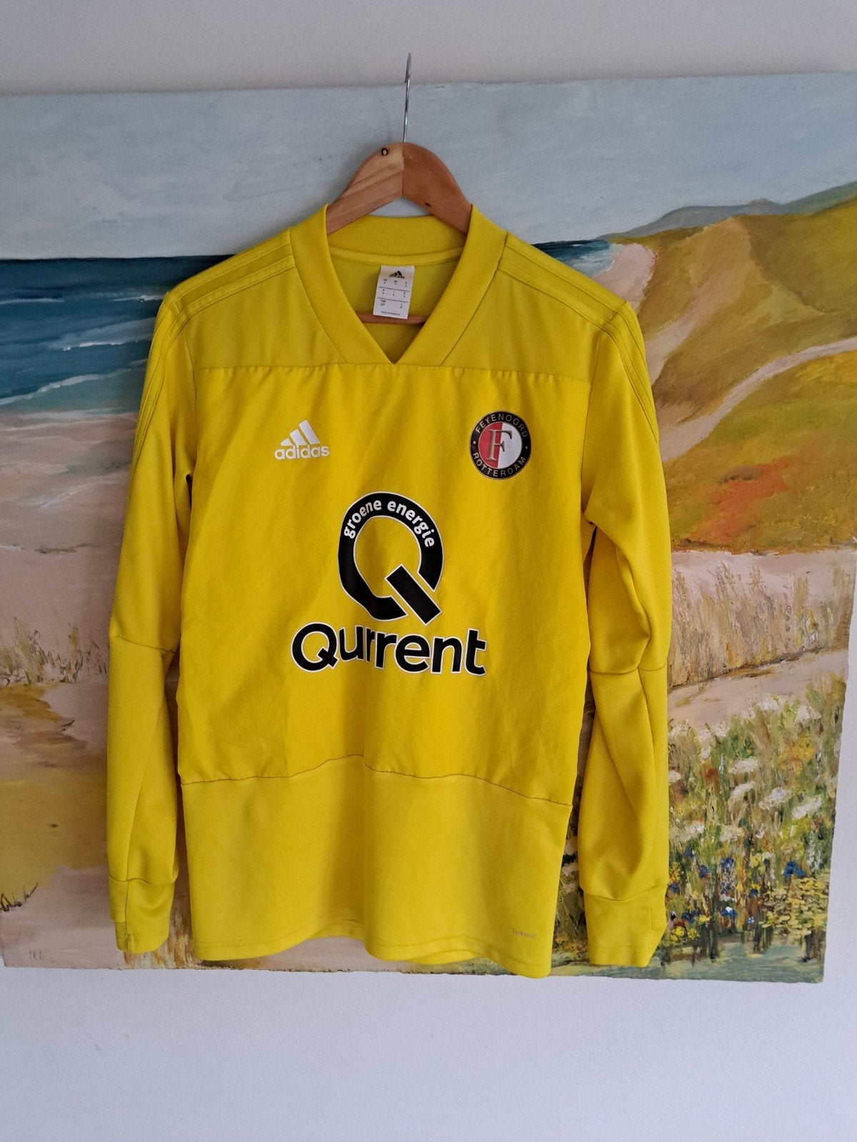 Feyenoord voetbalshirt Adidas maat S, zo goed als nieuw, Kleding | Dames, Ophalen of Verzenden, Zo goed als nieuw, Overige typen