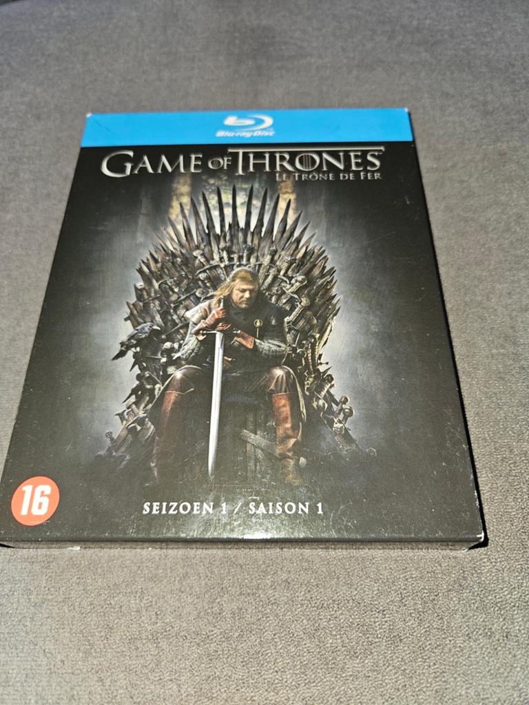 Game of thrones seizoen 1 - bluray, Ophalen of Verzenden, Zo goed als nieuw, Tv en Series