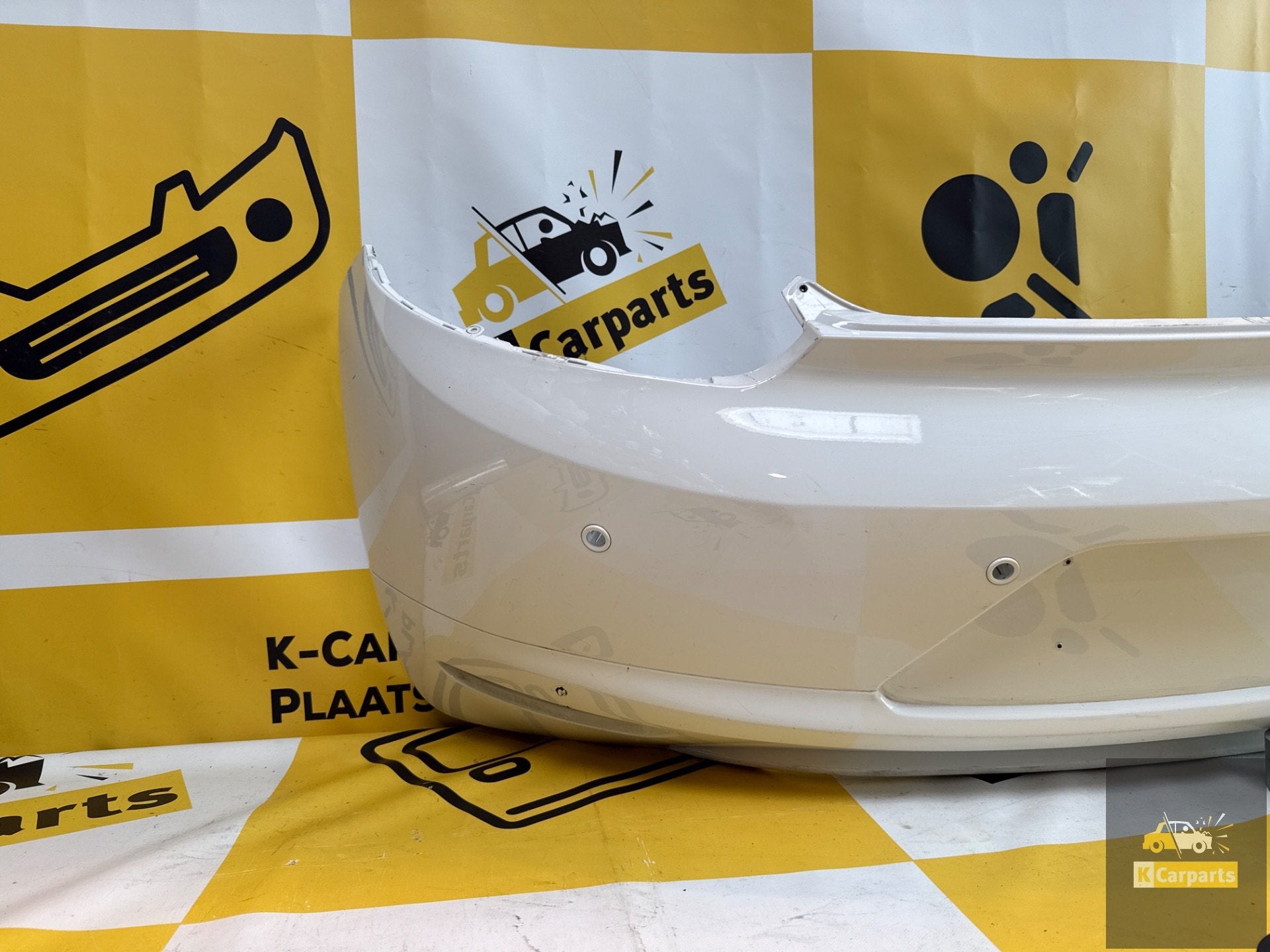 Volkswagen scirocco Achterbumper PDC ORIGINEEL 1K8807421, Info@fabrikant.eu, Ophalen of Verzenden, Achter, Bumper