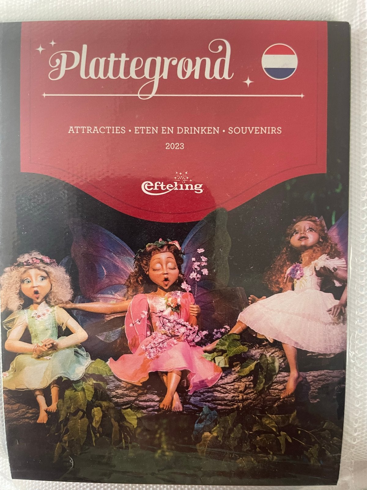Efteling Plattegrond 2023 - Sprookjesbos, Verzamelen, Ophalen of Verzenden, Nieuw, Gebruiksvoorwerp