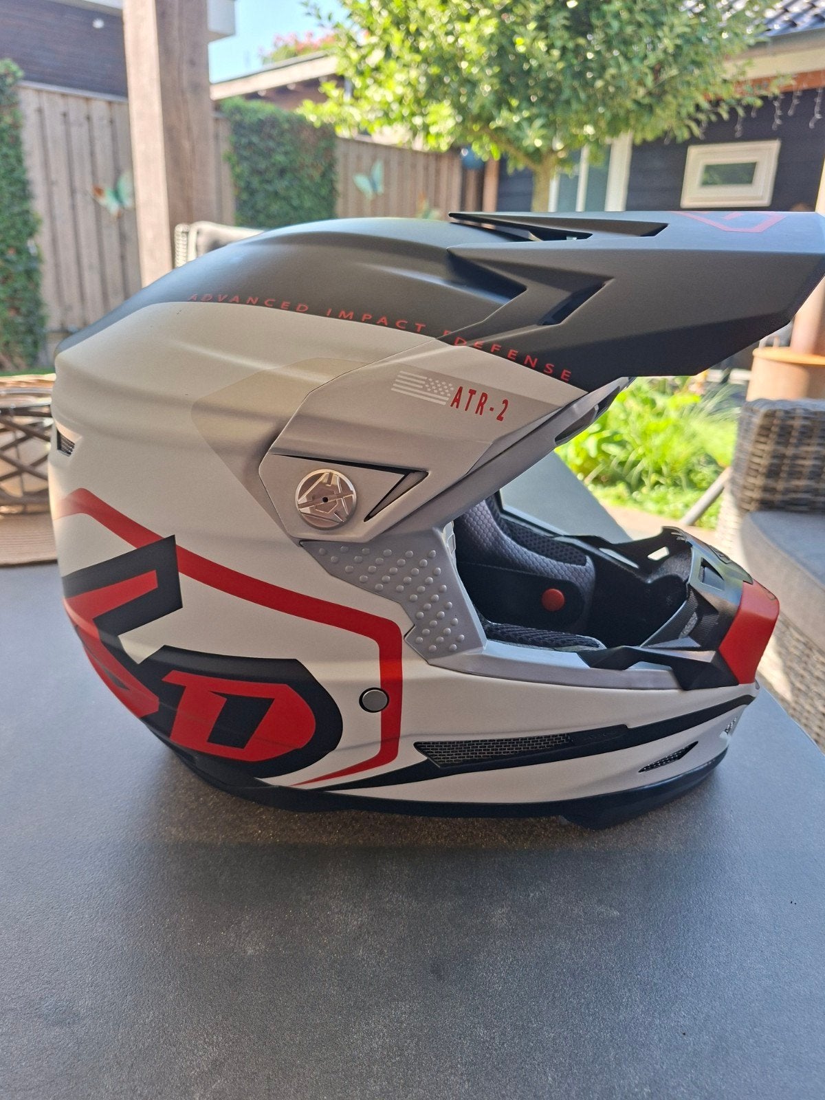 6D helm maat S ( 1x mee gereden), Motoren, Ophalen, Integraalhelm, Overige merken