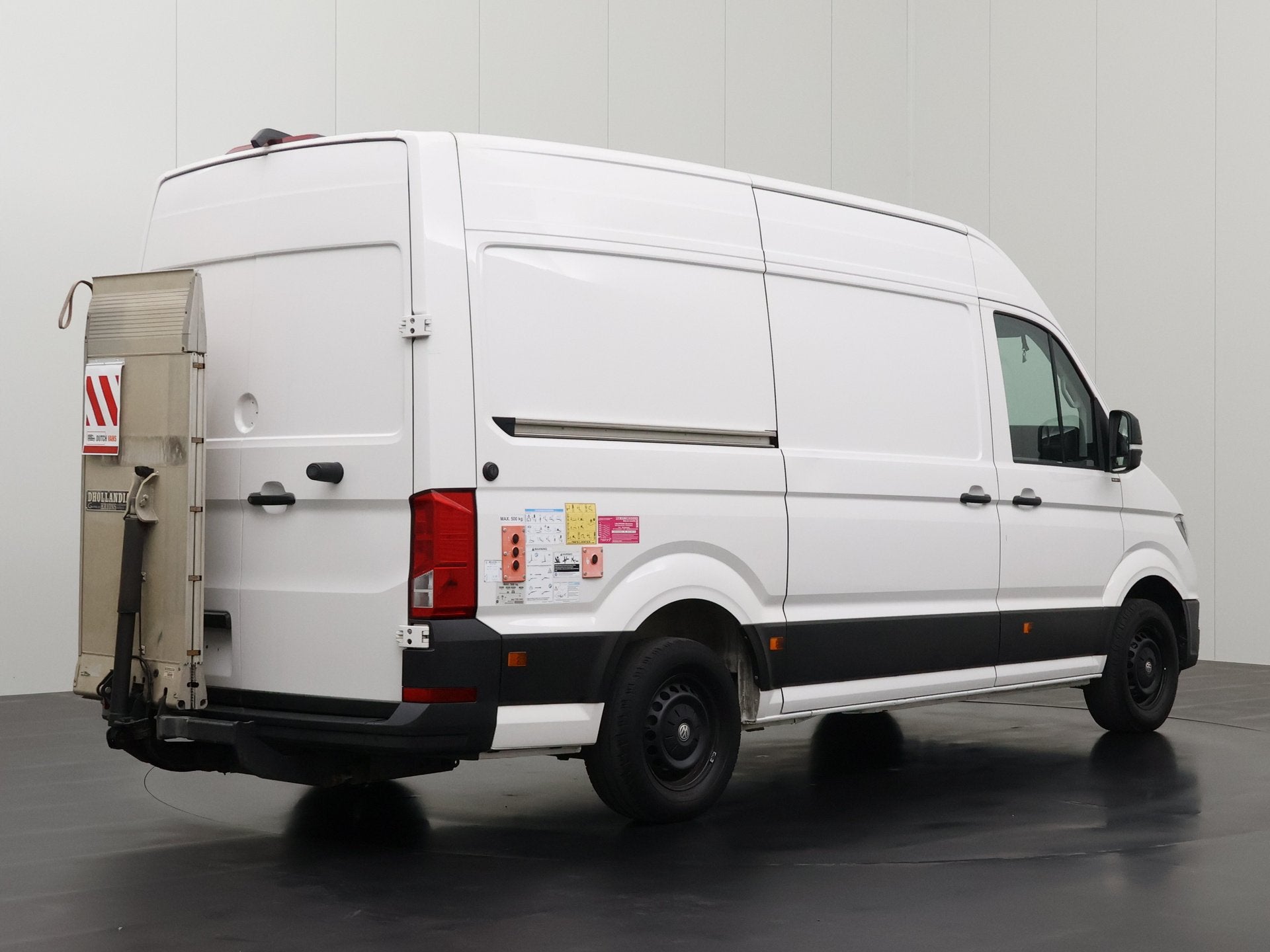 Volkswagen Crafter 2.0TDi 177PK Automaat L3H3 Laadklep | Laa, Automaat, Stof, Gebruikt, Wit