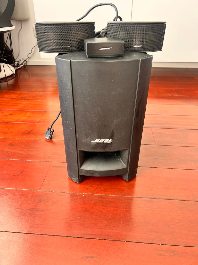 Bose CineMate GS Series II Home Cinema Set, Overige merken, Gebruikt, 2.1-systeem, Ophalen of Verzenden