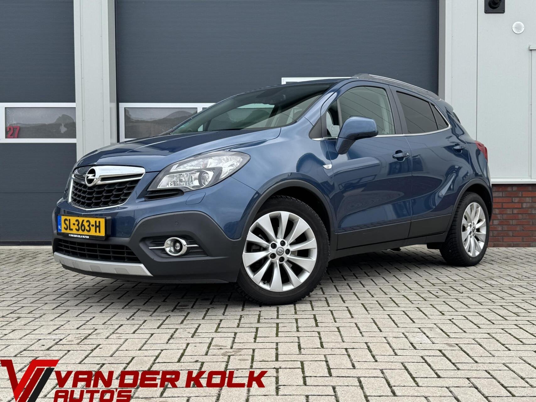 Opel Mokka 1.4 T Cosmo | Xenon | Half Leder | Stuur/Stoelver, Voorwielaandrijving, Euro 5, Gebruikt, 4 cilinders
