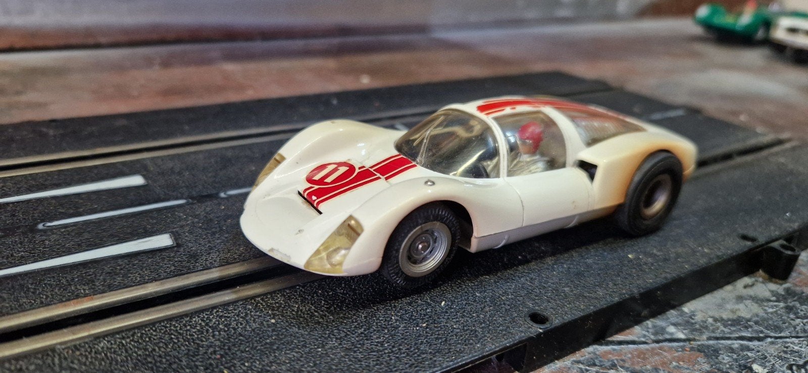 Fleischmann auto rallye porsche 3220 slotcar, Hobby en Vrije tijd, Modelbouw | Overige, Ophalen of Verzenden