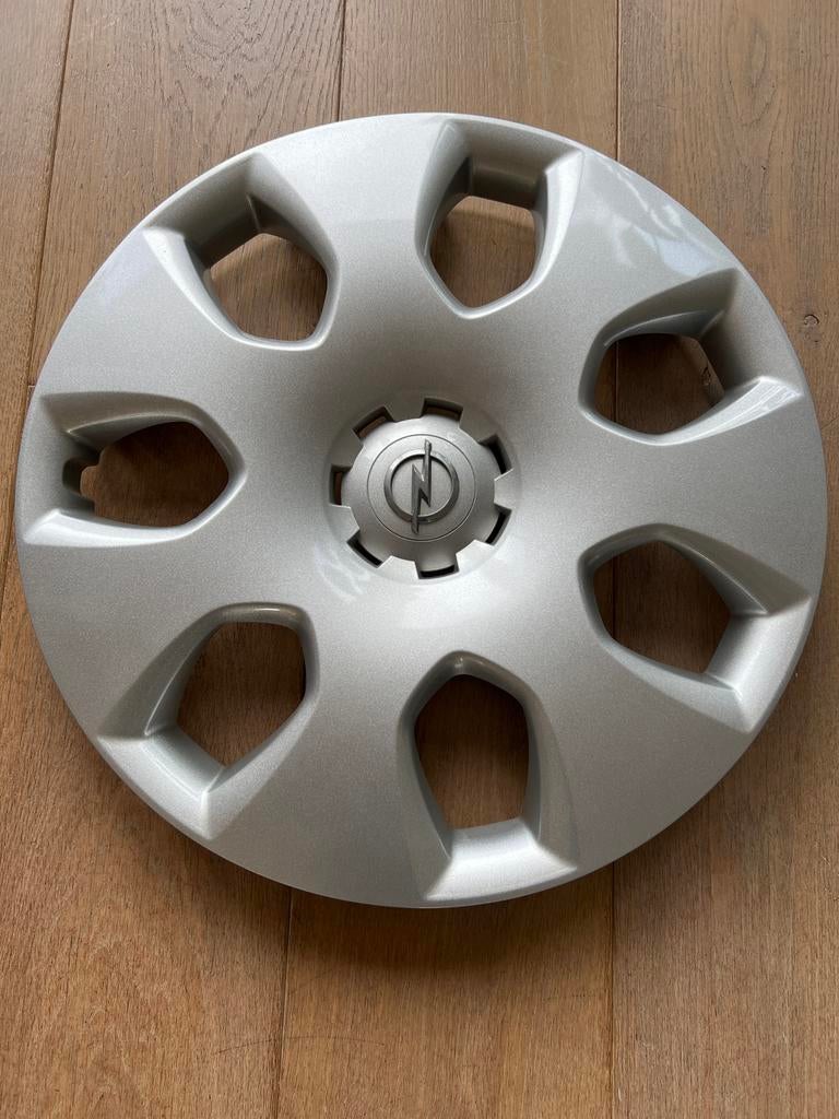 4 wieldoppen voor Opel 17 inch, Ophalen of Verzenden, Zo goed als nieuw