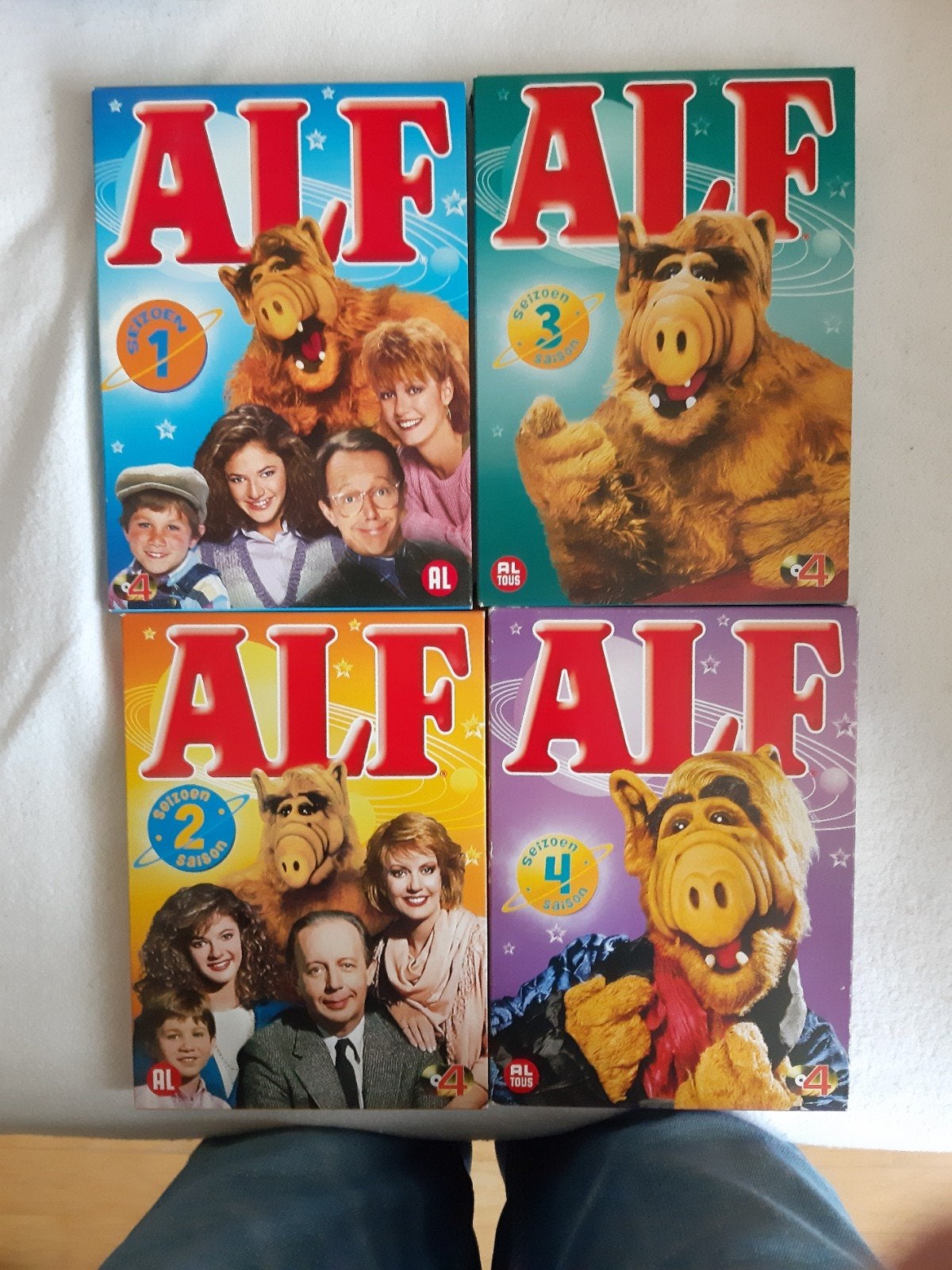 ALF Complete Serie DVD Box (Seizoen 1-4), Gebruikt, Alle leeftijden, Ophalen of Verzenden, Komedie
