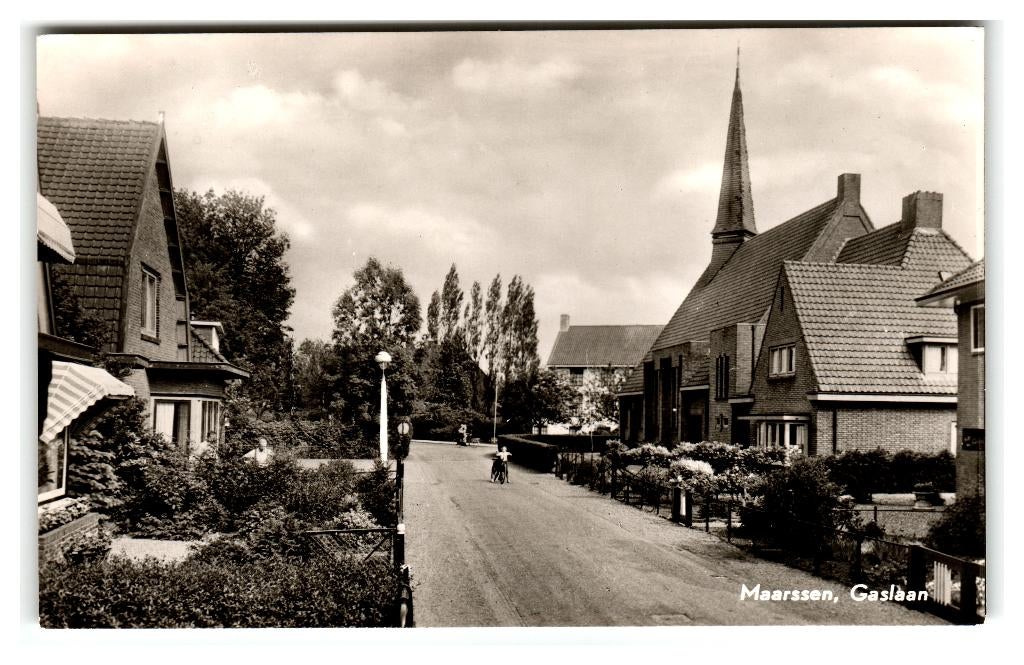 Maarssen, Gaslaan, Verzenden, 1940 tot 1960, Ongelopen, Utrecht
