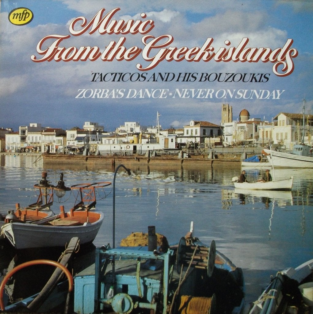 LP Tacticos and his Bouzoukis: Music from the Greek islands, Cd's en Dvd's, Verzenden, Zo goed als nieuw, 12 inch