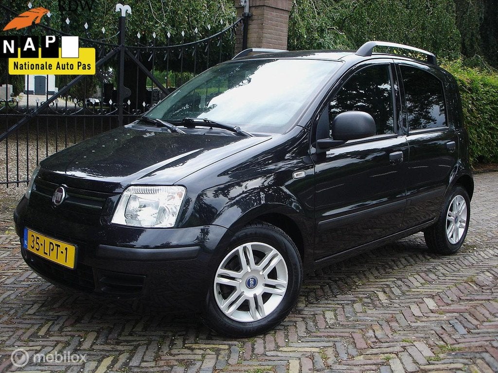 Fiat Panda 1.2 Active (bj 2011') OrigNL|1e Eig.|APK 06-2027, Auto's, Fiat, Euro 5, Gebruikt, 1242 cc, Zwart
